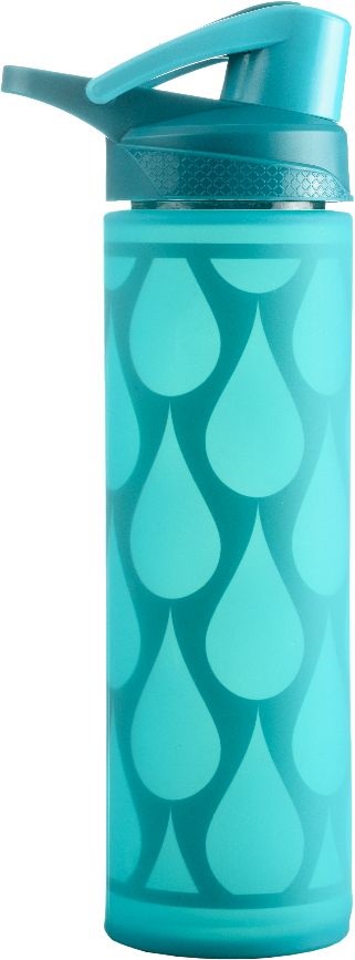 Wabo 600ml zöld üveg csatos kulacs