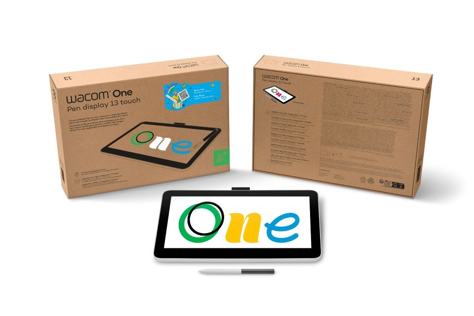 Wacom DTH134W0B One 13 Touch digitális rajztábla (Újracsomagolt)