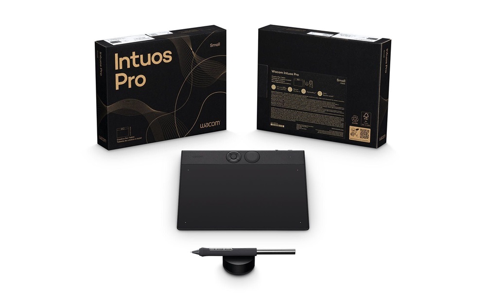 Wacom PTK470K0B Intuos Pro pen tablet S digitális rajztábla