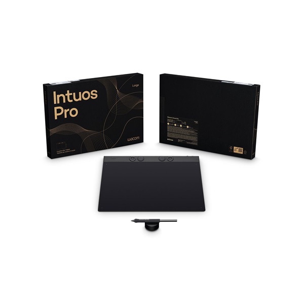 Wacom PTK870K0B Intuos Pro pen tablet L digitális rajztábla