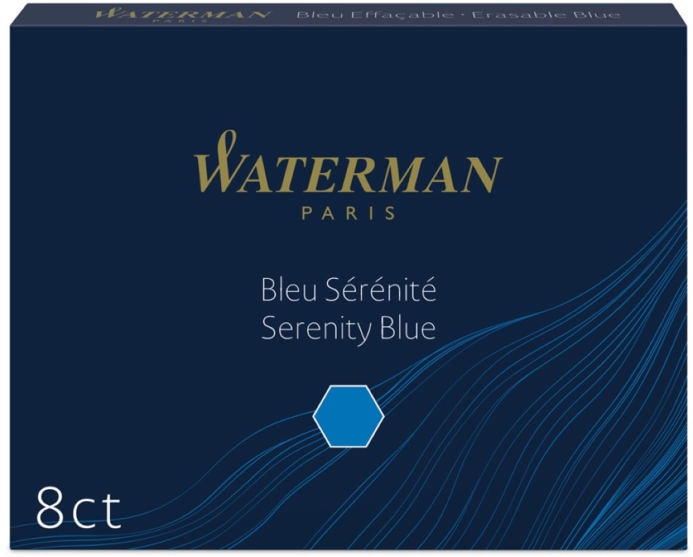 Waterman S0110860 kék tintapatron