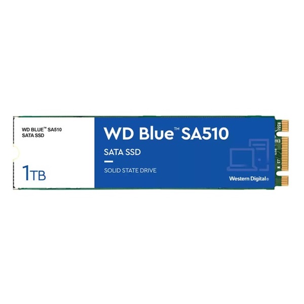 Western Digital 1TB M.2 Sata3 Blue SA510 (WDS100T3B0B) SSD