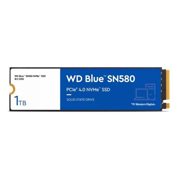 Western Digital 1TB M.2 Sata3 Blue SN580 (WDS100T3B0E) SSD