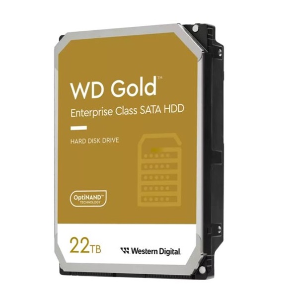 Western Digital 22TB belső SATAIII 3,5" 7200rpm 512MB Gold (WD221KRYZ) winchester