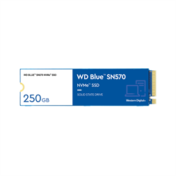 Western Digital 250GB M.2 2280 SN570 NVMe Blue (WDS250G3B0C) SSD