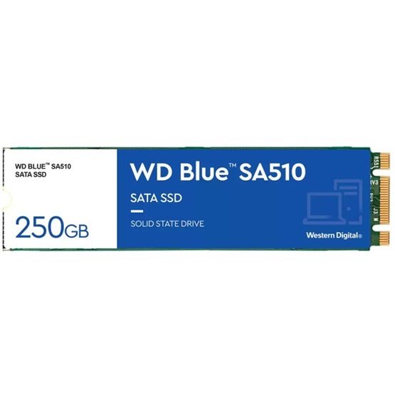 Western Digital 250GB M.2 Sata3 Blue SA510 (WDS250G3B0B) SSD