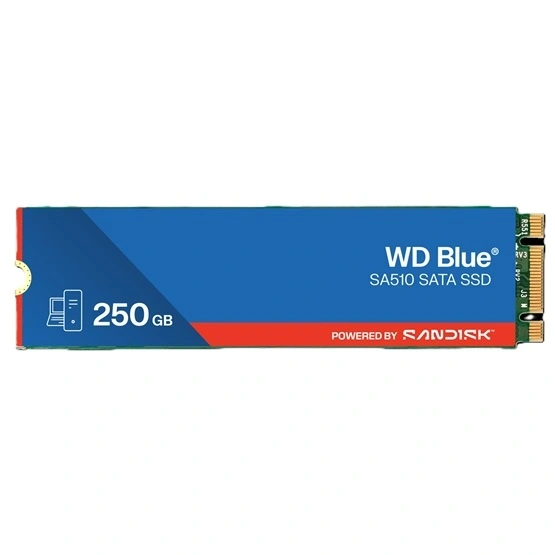 Western Digital 250GB M.2 Sata3 SA510 (WDS250G3B0B-00AXS0) SSD