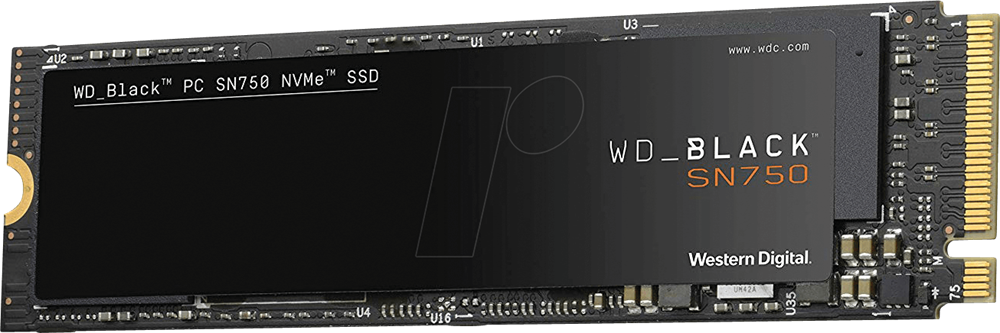 Western Digital 250GB M.2 2280 Black SN750 NVMe (WDS250G3X0C) SSD