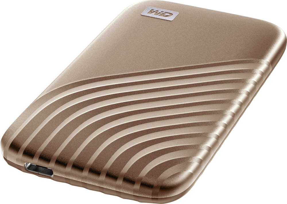 Western Digital 2TB USB 3.2 My Passport (WDBAGF0020BGD) arany külső SSD