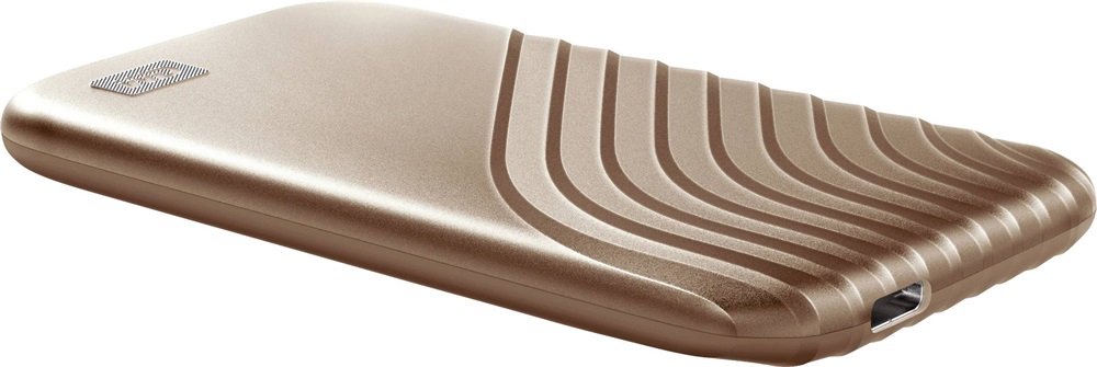 Western Digital 2TB USB 3.2 My Passport (WDBAGF0020BGD) arany külső SSD