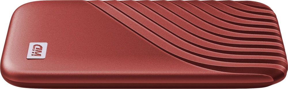 Western Digital 2TB USB 3.2 My Passport (WDBAGF0020BRD) piros külső SSD