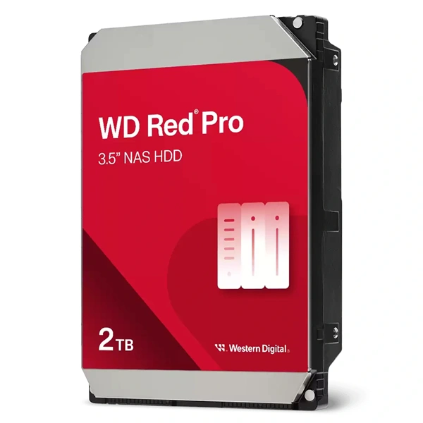 Western Digital 3,5" 2000GB belső SATAIII 7200RPM 64MB RED PRO WD2002FFSX winchester 5 év