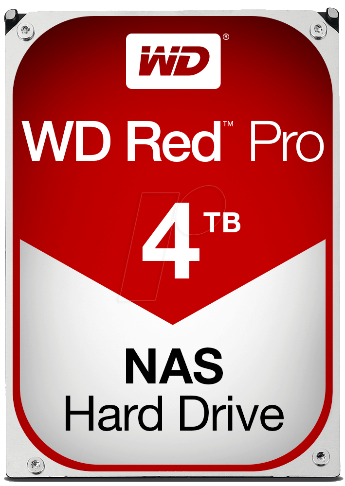 Western Digital 3,5" 4000GB belső SATAIII 7200RPM 256MB RED PRO WD4003FFBX winchester Recertified