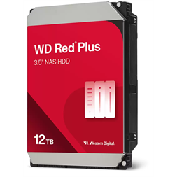 Western Digital 3,5" 12000GB belső SATAIII 7200RPM 256MB RED PLUS WD120EFBX winchester 3 év