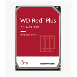 Western Digital 3,5" 3000GB belső SATAIII 5400RPM 128MB RED PLUS WD30EFZX winchester 3 év