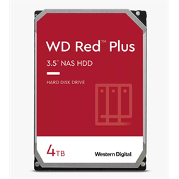 Western Digital 3,5" 4000GB belső SATAIII 5400RPM 128MB RED PLUS WD40EFZX winchester 3 év