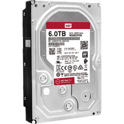 Western Digital 3,5" 6000GB belső SATAIII 7200RPM 256MB RED PRO WD6003FFBX winchester 5 év