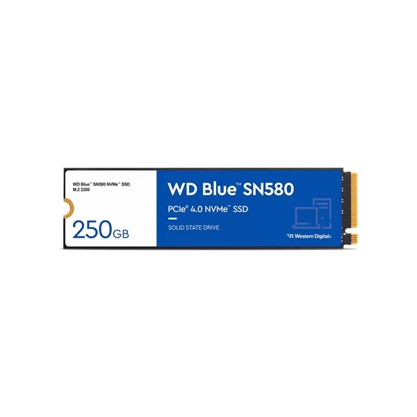 Western Digital 500GB M.2 PCIe Blue SN580 (WDS500G3B0E) SSD