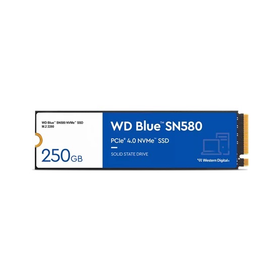 Western Digital 500GB M.2 PCIe Blue SN580 (WDS500G3B0E) SSD