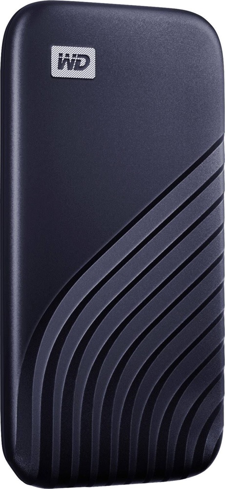 Western Digital 500GB USB 3.2 My Passport (WDBAGF5000ABL) kék külső SSD