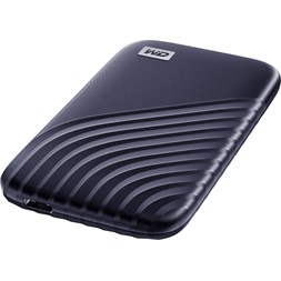 Western Digital 500GB USB 3.2 My Passport (WDBAGF5000ABL) kék külső SSD