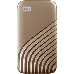 Western Digital 500GB USB 3.2 My Passport (WDBAGF5000AGD) arany külső SSD