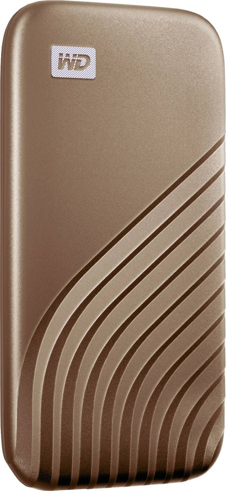 Western Digital 500GB USB 3.2 My Passport (WDBAGF5000AGD) arany külső SSD