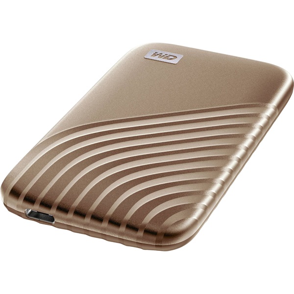 Western Digital 500GB USB 3.2 My Passport (WDBAGF5000AGD) arany külső SSD