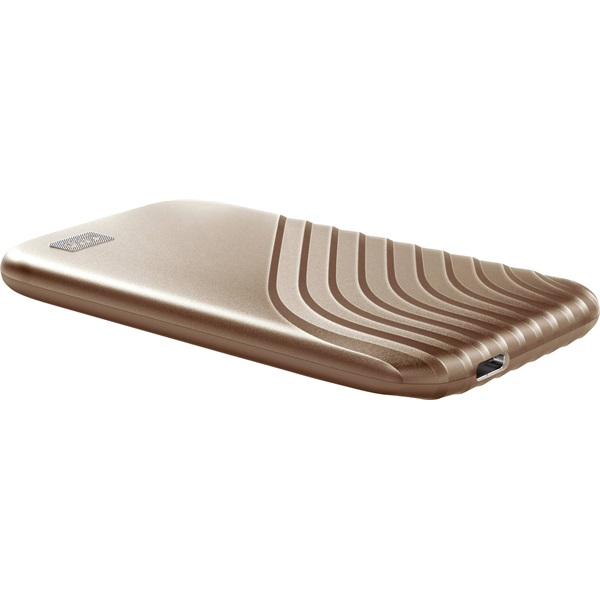 Western Digital 500GB USB 3.2 My Passport (WDBAGF5000AGD) arany külső SSD