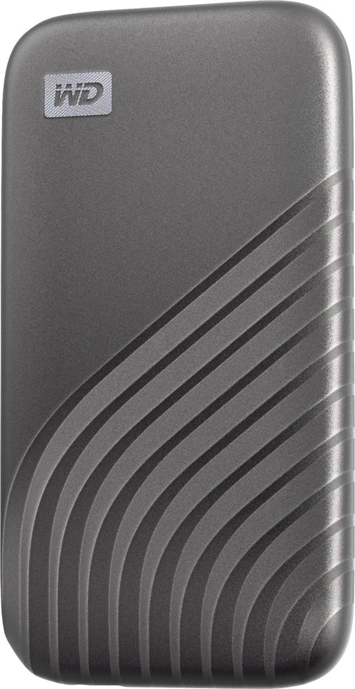Western Digital 500GB USB 3.2 My Passport (WDBAGF5000AGY) szürke külső SSD