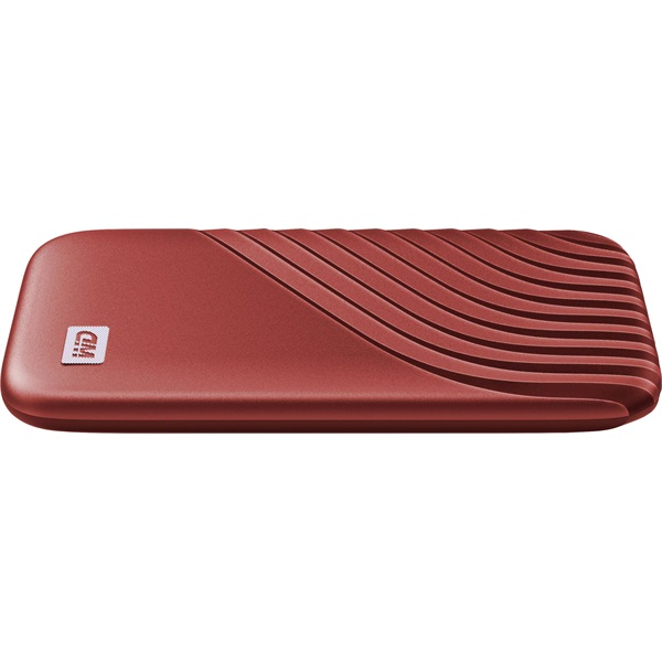 Western Digital 500GB USB 3.2 My Passport (WDBAGF5000ARD) piros külső SSD