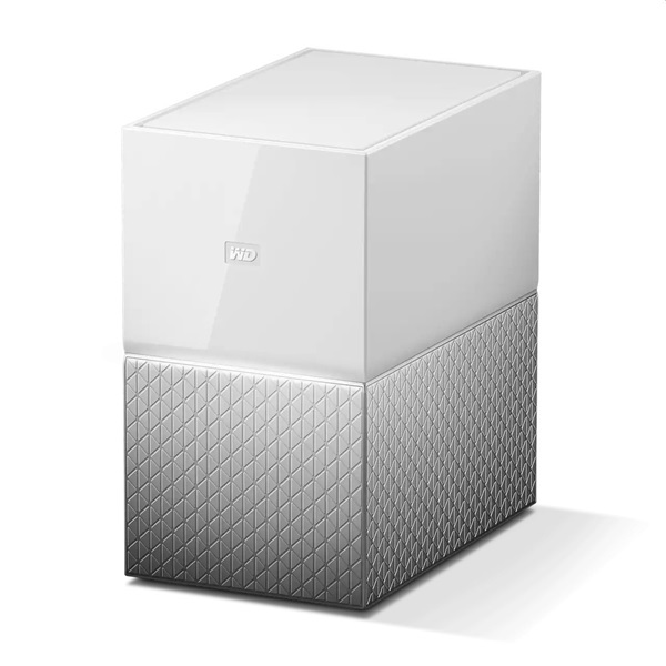 Western Digital 6TB USB 3.0 My Cloud Home Duo (WDBMUT0060JWT) fehér külső winchester (Újracsomagolt)