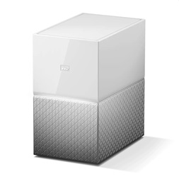 Western Digital 6TB USB 3.0 My Cloud Home Duo (WDBMUT0060JWT) fehér külső winchester (Újracsomagolt)