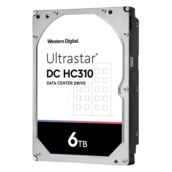 Western Digital 6TB belső SATAIII 3,5" 7200rpm 256MB Ultrastar (0B36039) winchester