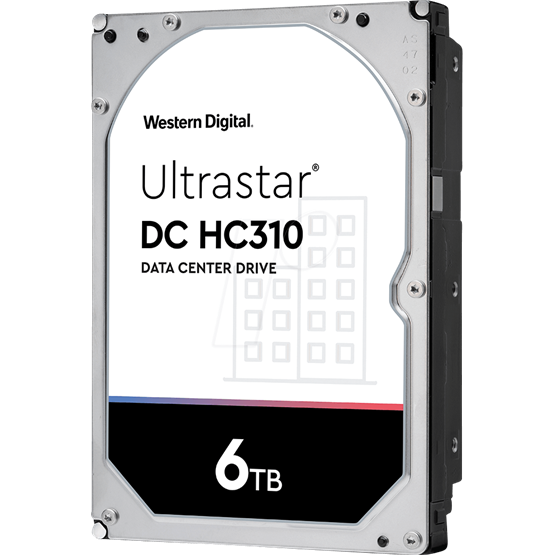 Western Digital 6TB belső SATAIII 3,5" 7200rpm 256MB Ultrastar (0B36039) winchester
