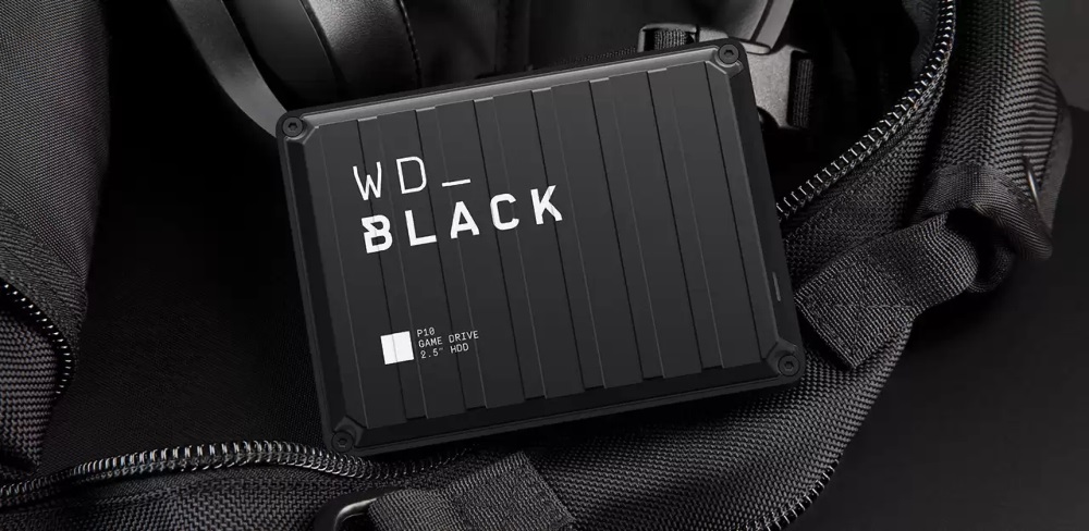 Western Digital Black P10 Game Drive WDBA3A0040B 2,5" 4TB USB3.2 külső winchester