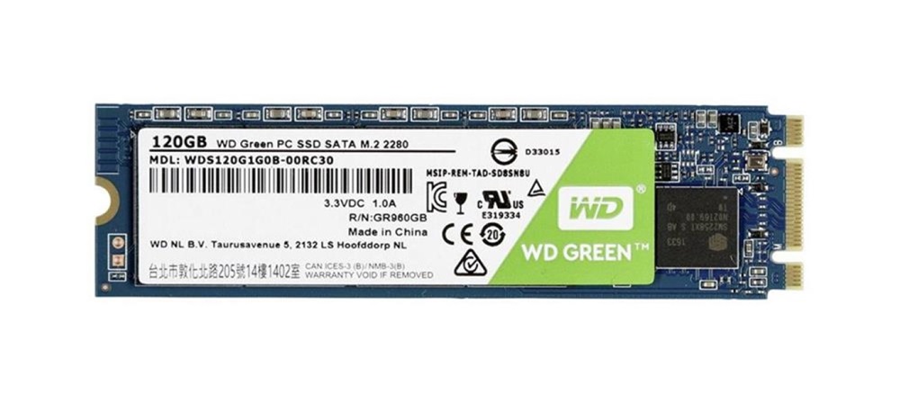 Western Digital Green 120GB M.2 WDS120G1G0B SSD