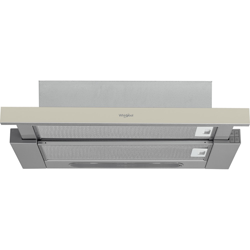 Whirlpool AKR 750 G SD inox, beépíthető, kihúzható, méret:59,8 cm, teleszkópos, zajszint:62 dB, páraelszívó