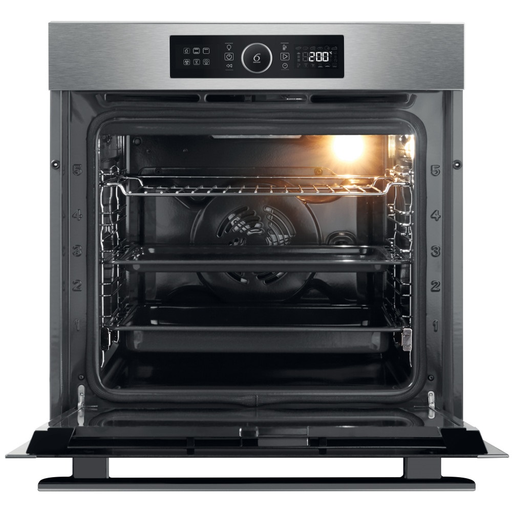 Whirlpool AKZ9 6270 IX inox, beépíthető, sütőtér: 73L, grill, légkeverés, sütő