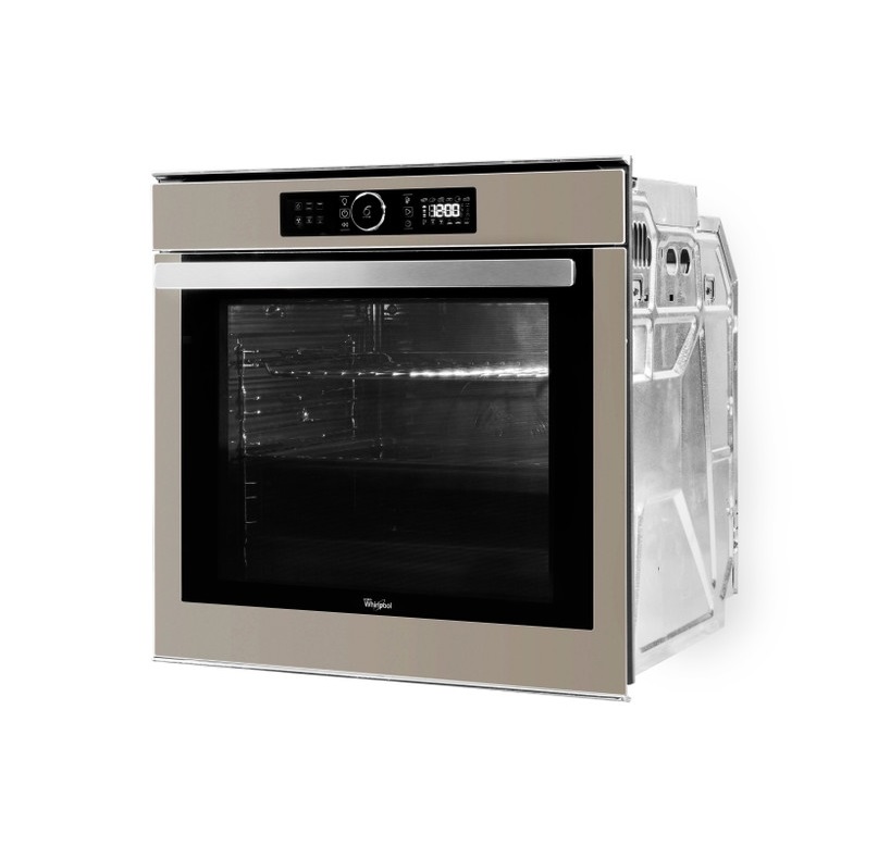 Whirlpool AKZM 8480 S ezüst, beépíthető, sütőtér: 73L, grill, légkeverés,  pirolitikus, sütő