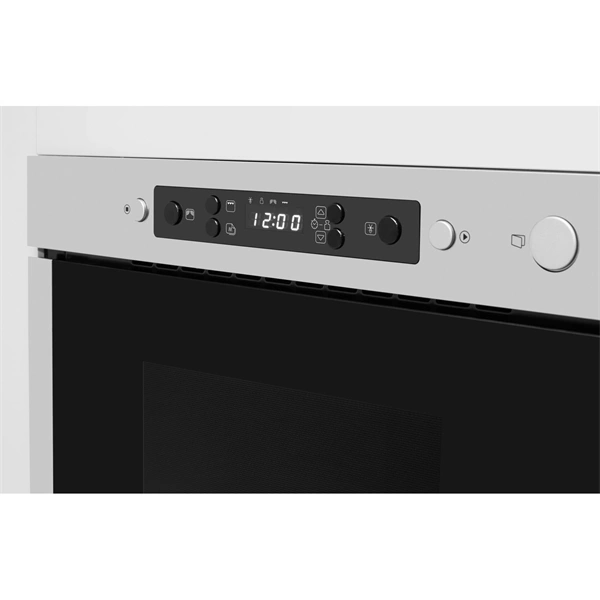 Whirlpool AMW 423 IX 1300W 22L inox beépíthető mikrohullámú sütő