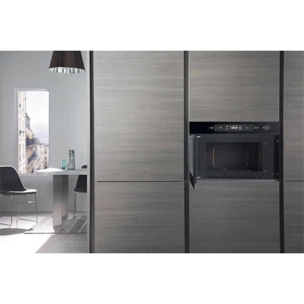 Whirlpool AMW 439/NB 750W 22L fekete beépíthető mikrohullámú sütő