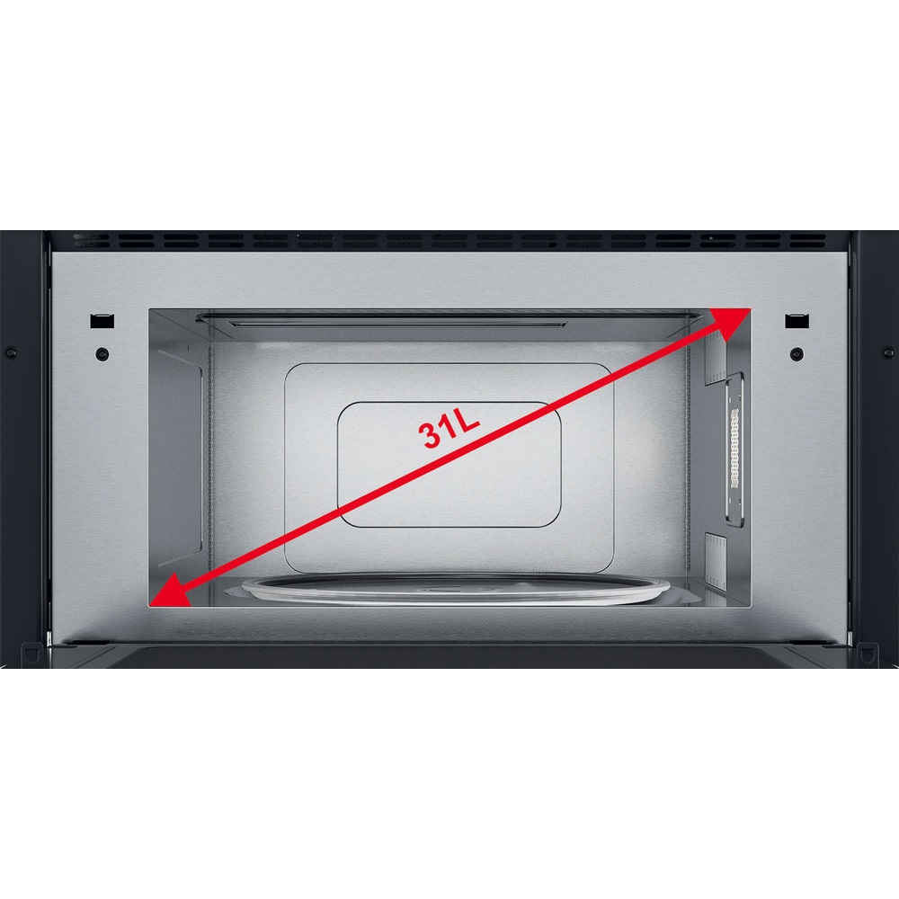 Whirlpool AMW 730/NB 1000W 31L fekete beépíthető mikrohullámú sütő