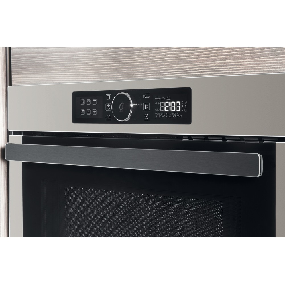 Whirlpool AMW 730/SD 1000W 31L ezüst beépíthető mikrohullámú sütő