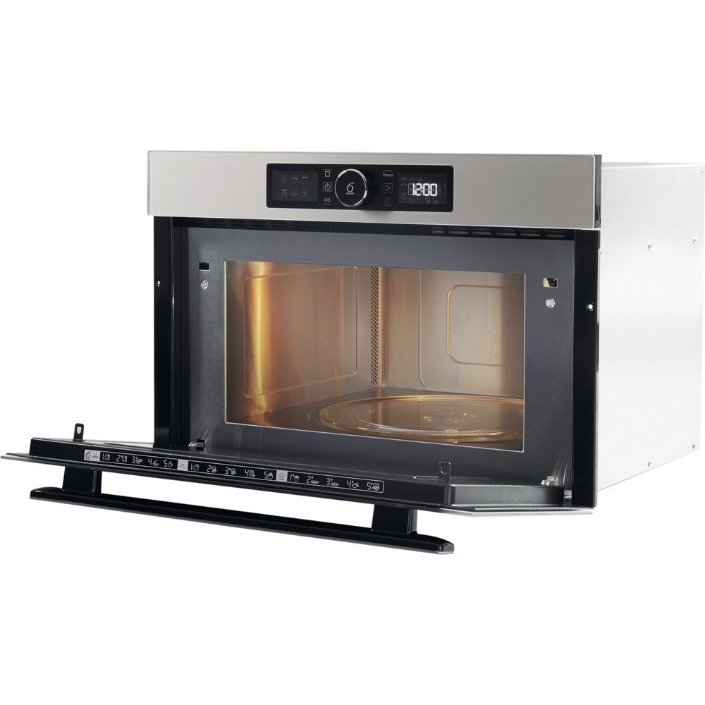 Whirlpool AMW 730/SD 1000W 31L ezüst beépíthető mikrohullámú sütő