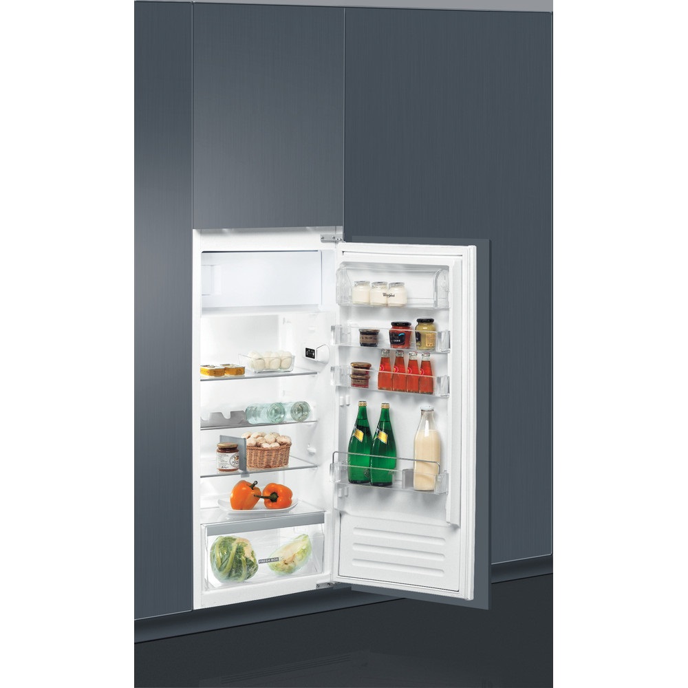 Whirlpool ARG 86121 felülfagyasztós, beépíthető, Hűtő:171L, Fagyasztó:18L, hűtőszekrény