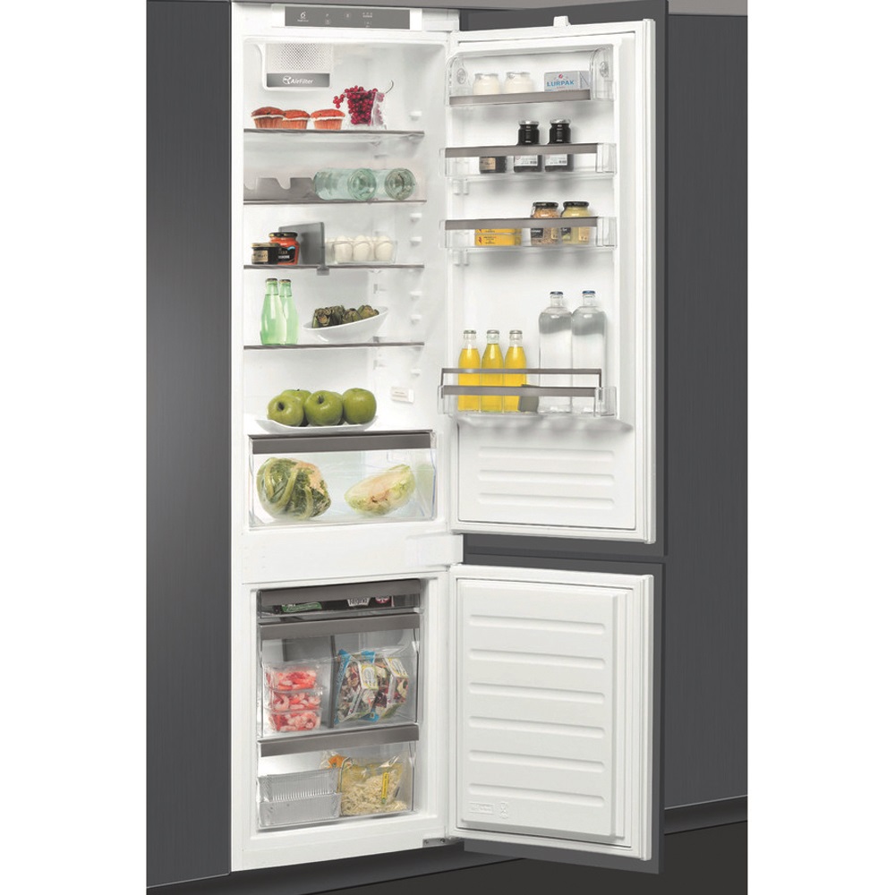 Whirlpool ART 9811 SF2 alulfagyasztós, beépíthető, Hűtő:227L, Fagyasztó:79L, Stop frost hűtőszekrény