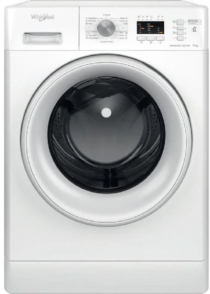 Whirlpool FFB 7259 WV EE fehér, elöltöltős, max.1200ford., 7 kg, mosógép (Újszerű)