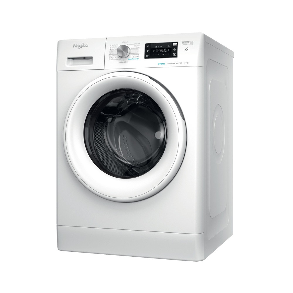 Whirlpool FFB 7259 WV EE fehér, elöltöltős, max.1200ford., 7 kg, mosógép (Újszerű)