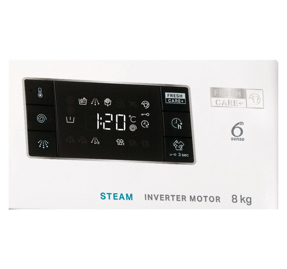 Whirlpool FFB 8248 BV EE fehér, elöltöltős, max.1200ford., 8 kg, mosógép